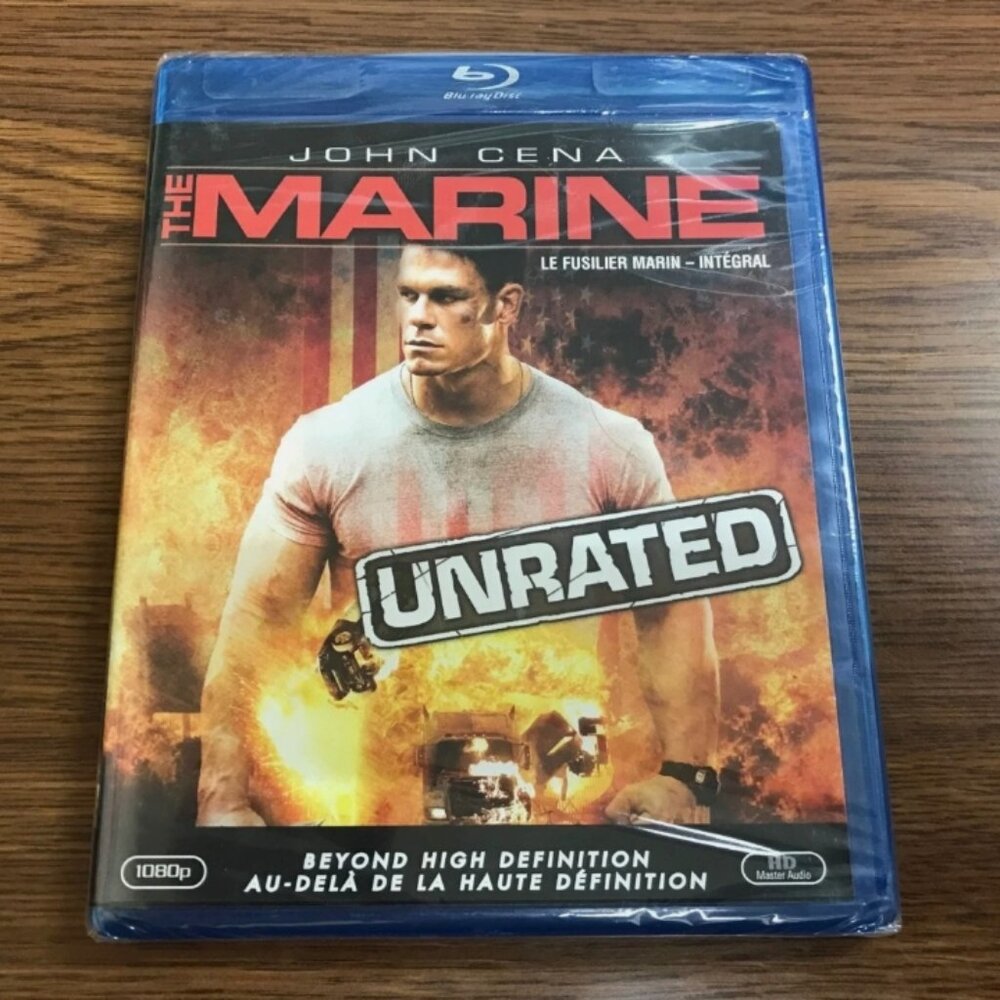 NEW The Marine Blu ray Brand New John Cena Robert Patrick Kelly Carlson